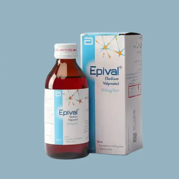 Epival Syrup 250mg-5ml