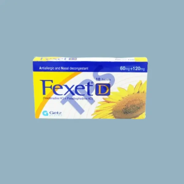 Fexet D 60/120mg Tablet