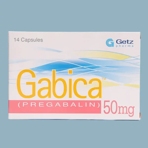 Gabica 50mg Capsules