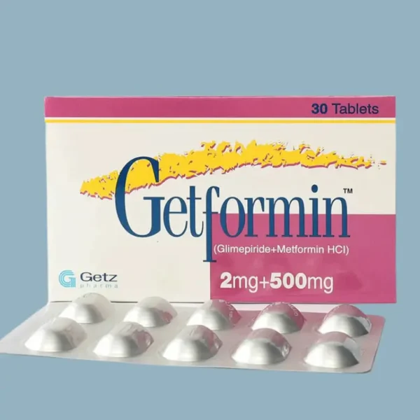 Getformin 2/500​mg Tablet