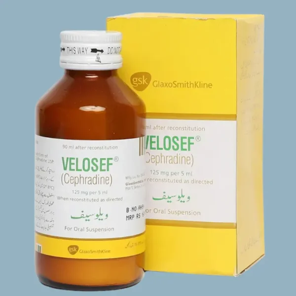 Velosef 125mg/5ml Syrup